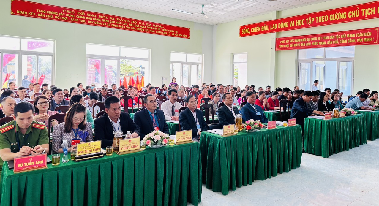 Đại hội điểm, Đại hội Đại biểu Mặt trận tổ quốc Việt Nam xã Ea Khăl lần thứ XI, nhiệm kỳ 2024 – 2029
